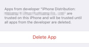 Enterprise App Trusted iOS 9